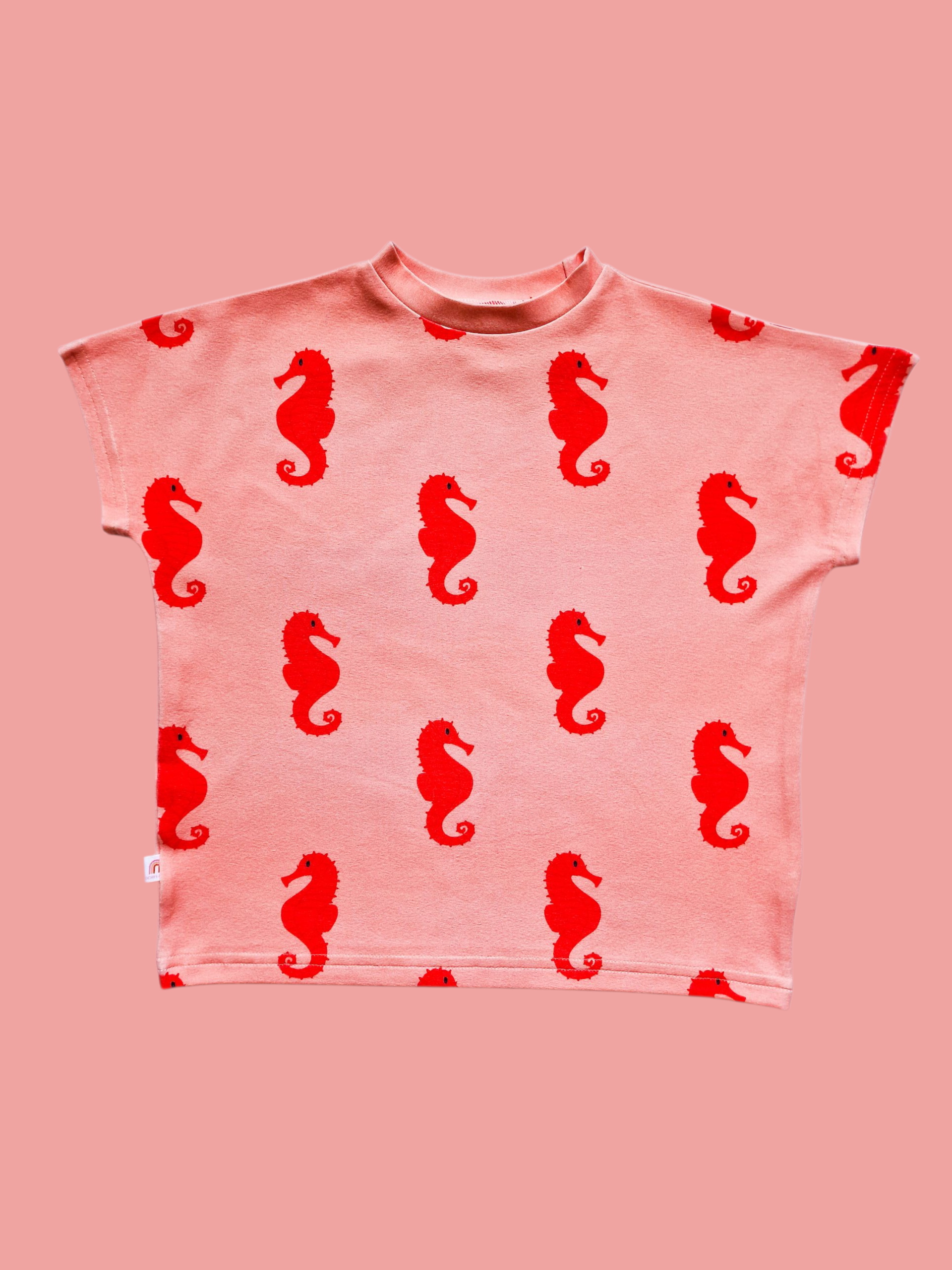 TSHIRT KONIKI MORSKIE 86/92